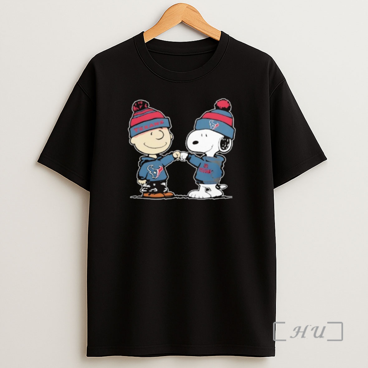 Officials Texans Houston Outfit With Charlie Brown And Snoopy Of Peanuts Shirt Sweatshirt Tee