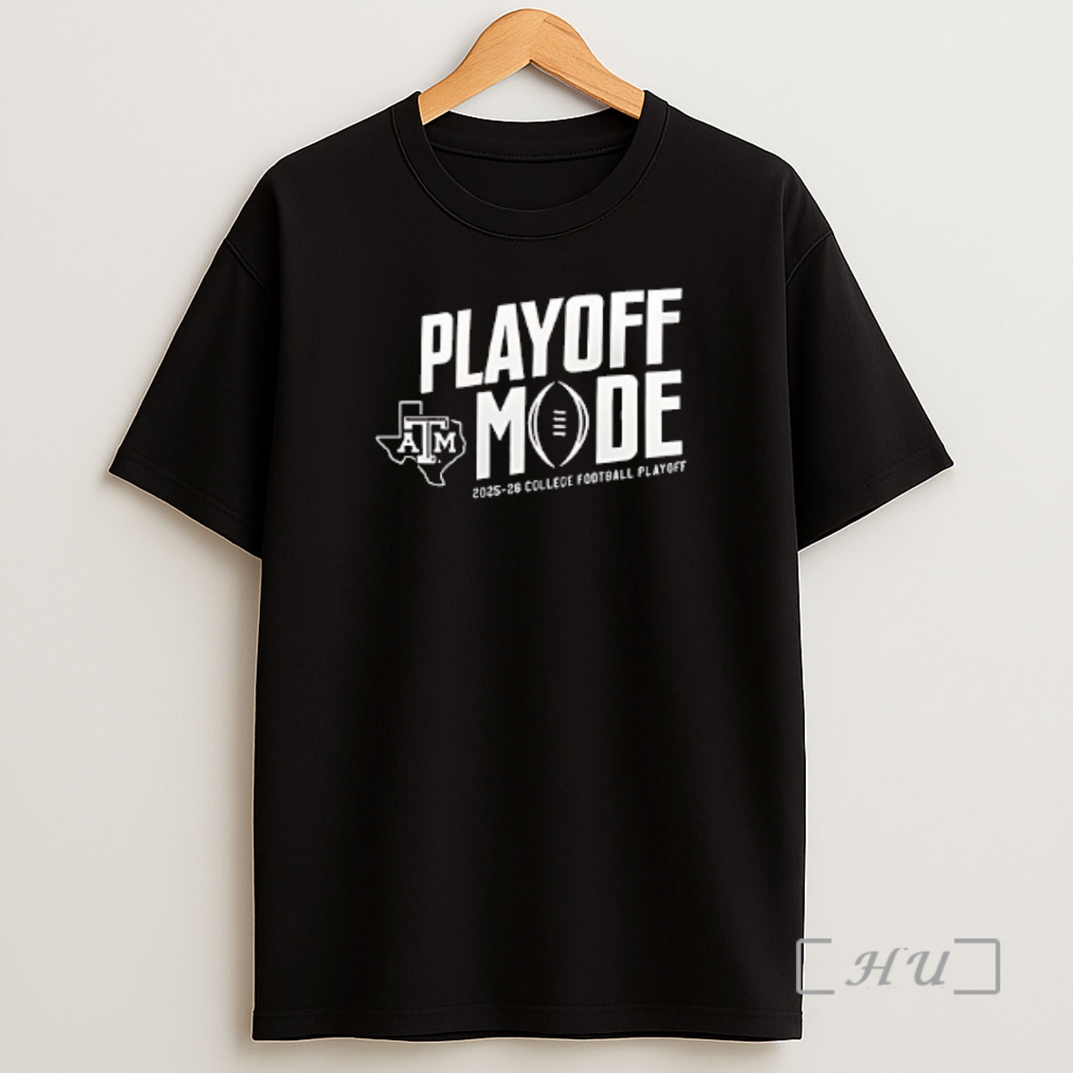 Officials Texas A And M Aggies 2025 2026 College Football Playoff Mode Logo Double Sided Graphic Shirt Sweatshirt Tee