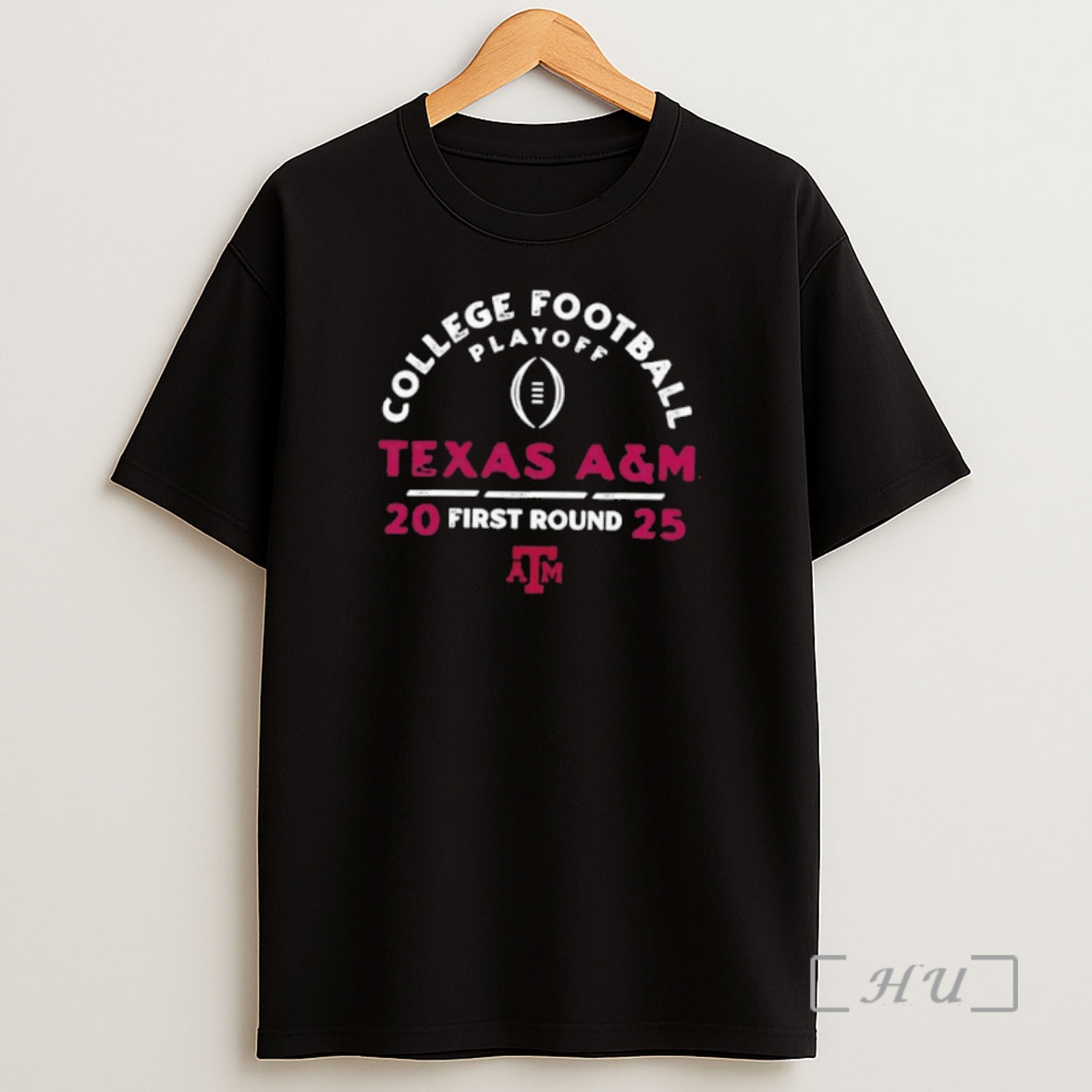 Officials Texas Am Aggies 2025 College Football Playoff First Round Retro Shirt Sweatshirt Tee