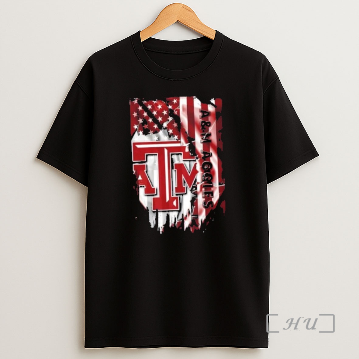 Officials Texas Am Aggies Football X American Flag Shirt Sweatshirt Tee
