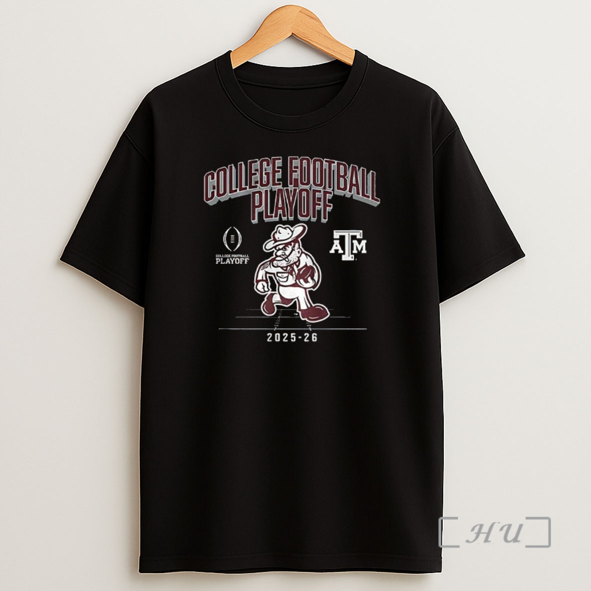 Officials Texas Am Aggies Ncaa College Football Playoff 2025 2026 Mascot Premium Shirt Sweatshirt Tee