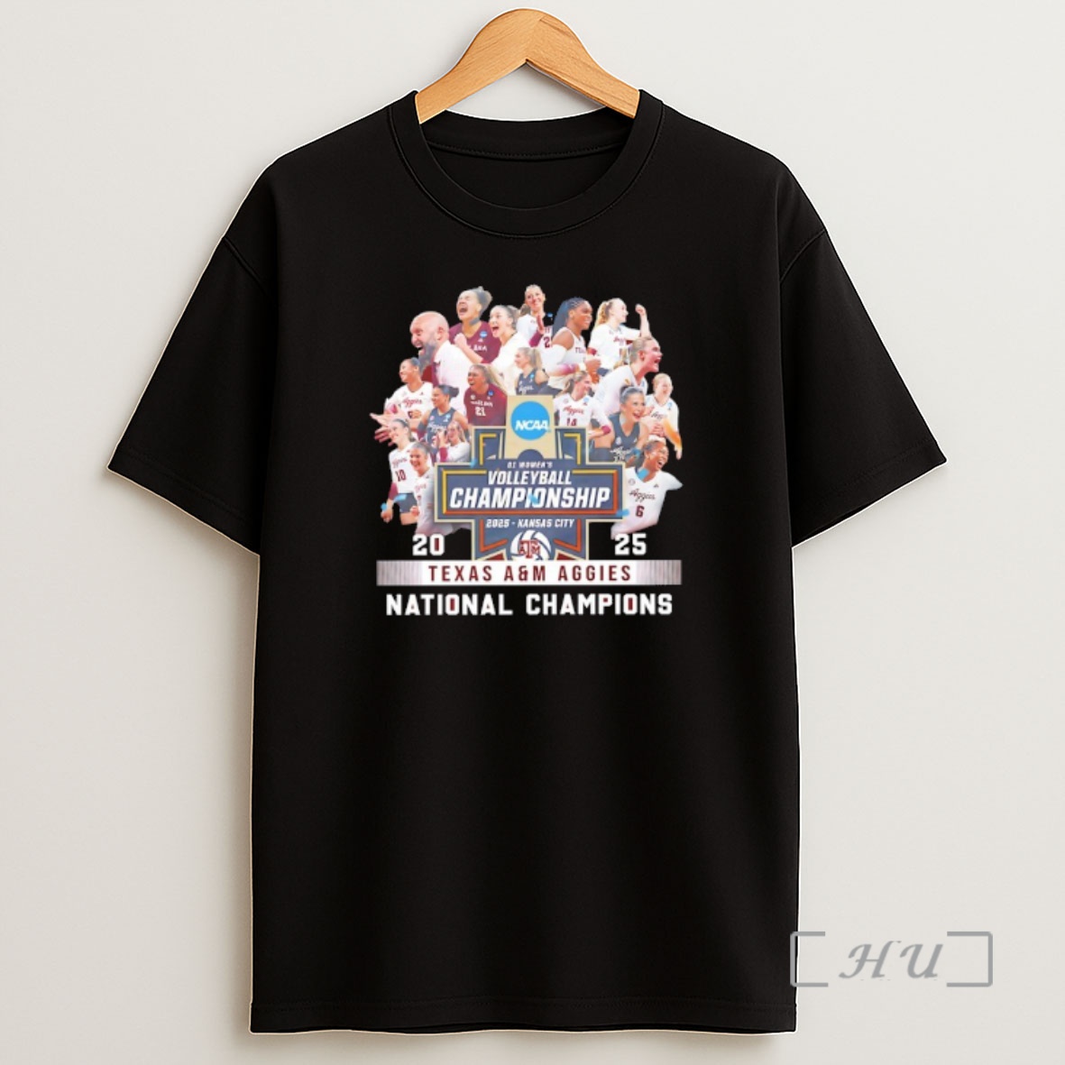 Officials Texas Am Aggies Ncaa Di Womens Volleyball National Champions 2025 Players Graphic Shirt Sweatshirt Tee