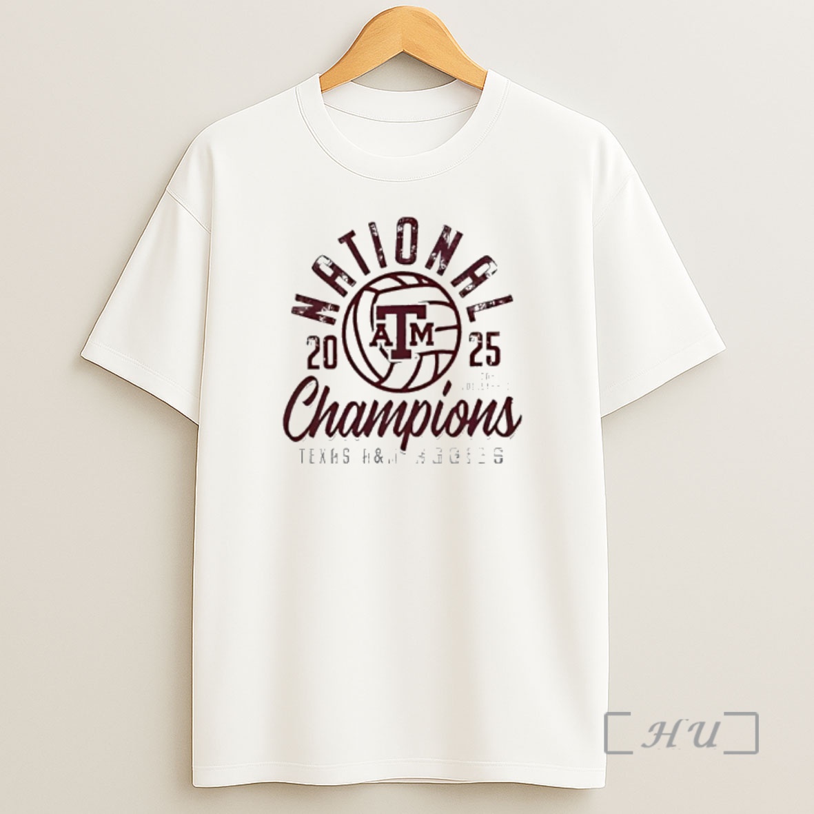 Officials Texas Am Aggies Natural 2025 Womens Volleyball National Champions Shirt Sweatshirt Tee
