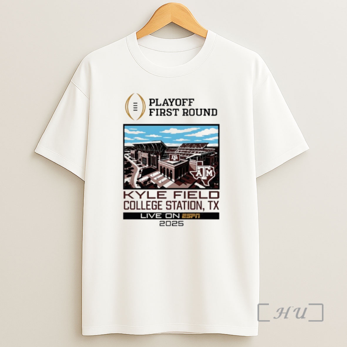 Officials Texas Am Aggies Playoff First Round Kyle Field 2025 Shirt Sweatshirt Tee