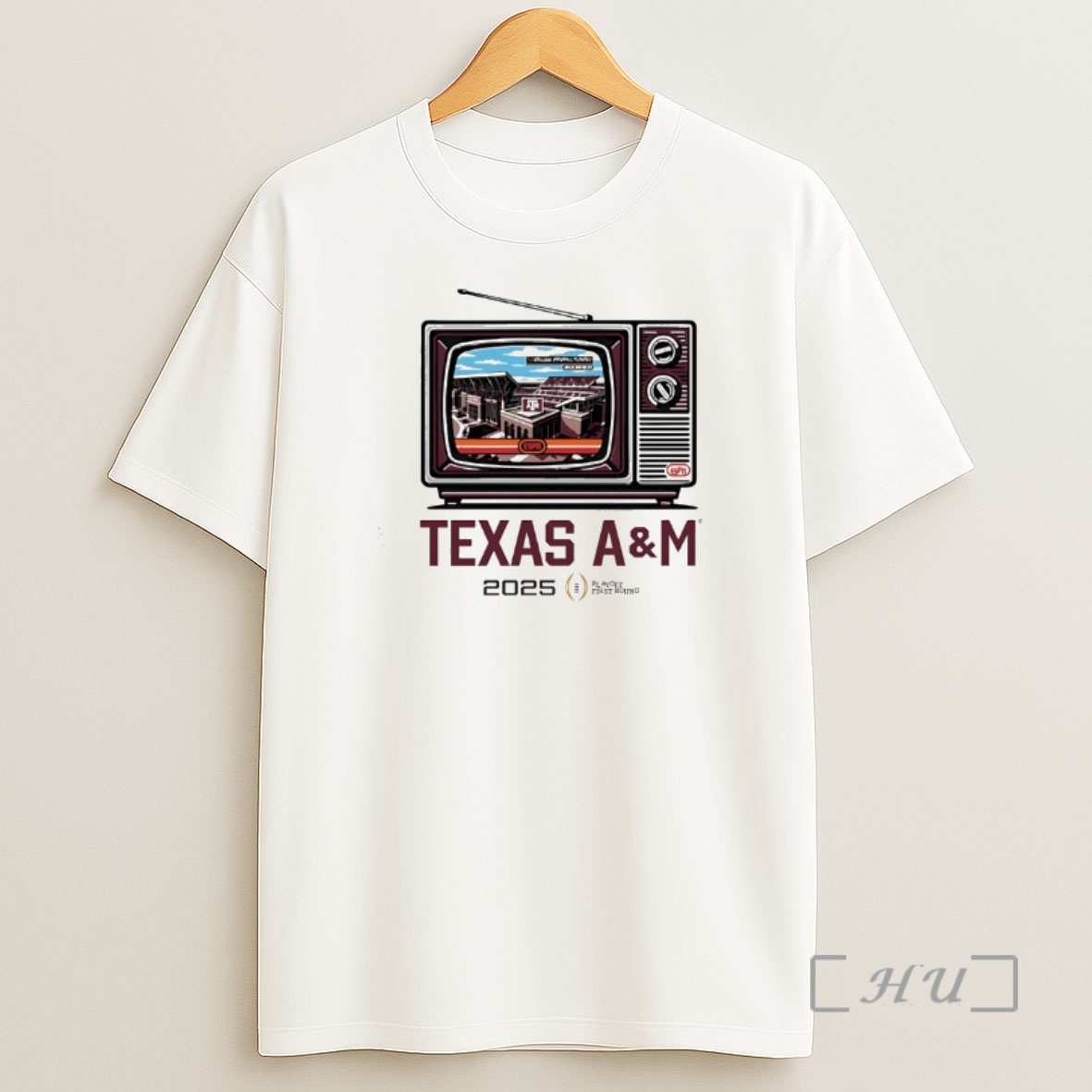 Officials Texas Am Aggies Playoff First Round Tv 2025 Shirt Sweatshirt Tee