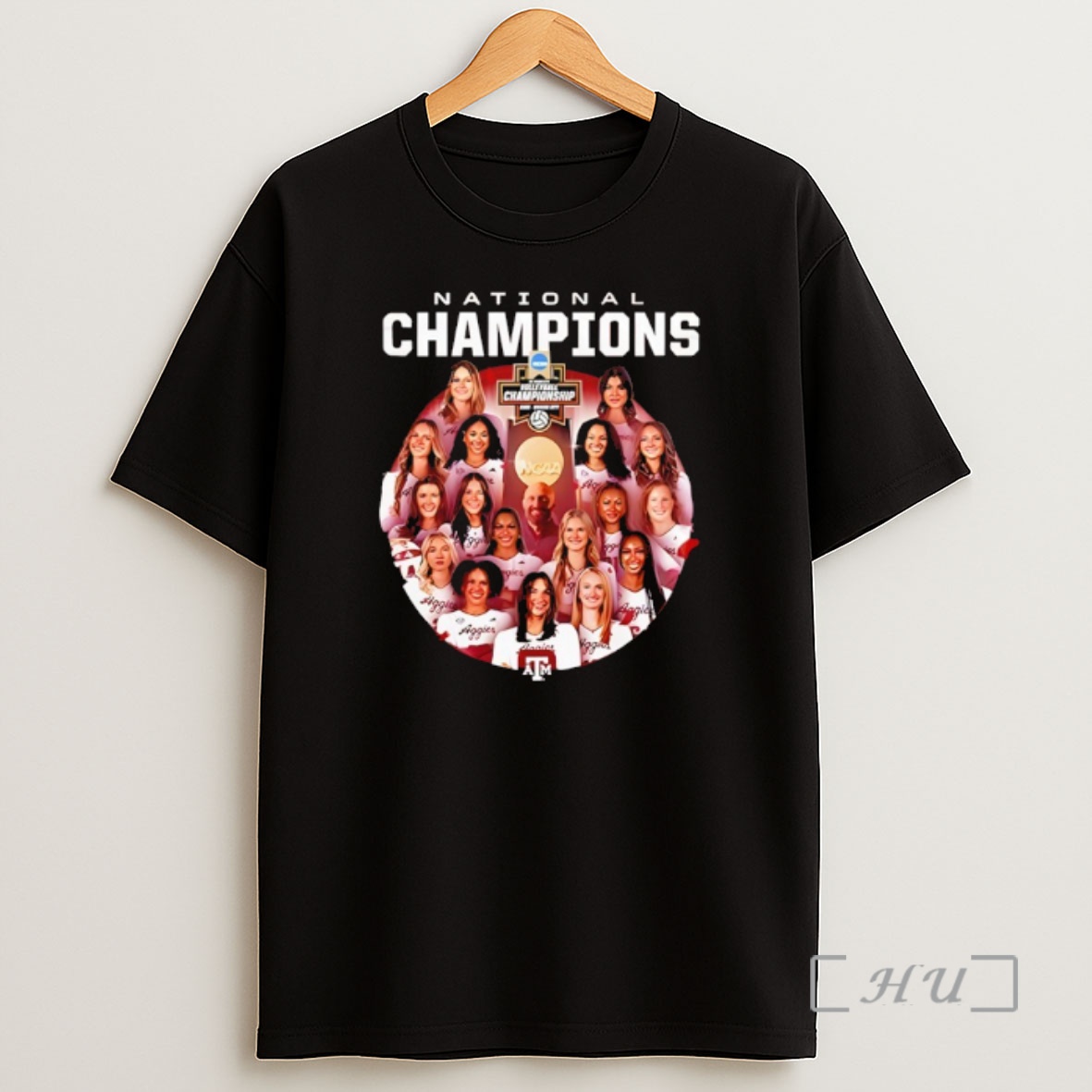 Officials Texas Am Aggies Volleyball 2025 National Champions Shirt Sweatshirt Tee