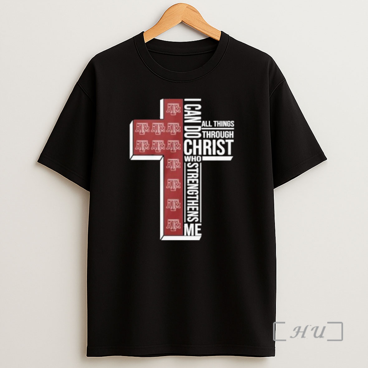 Officials Texas Am Basketball Logo I Can Do All Things Through Christ Who Strengthens Me Shirt Sweatshirt Tee