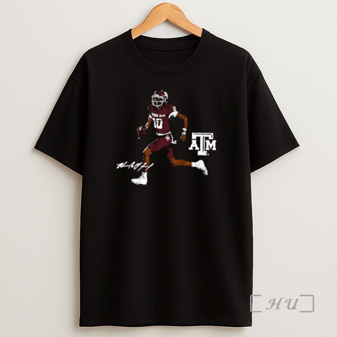 Officials Texas Am Football Marcel Reed Superstar Pose Signature Shirt Sweatshirt Tee
