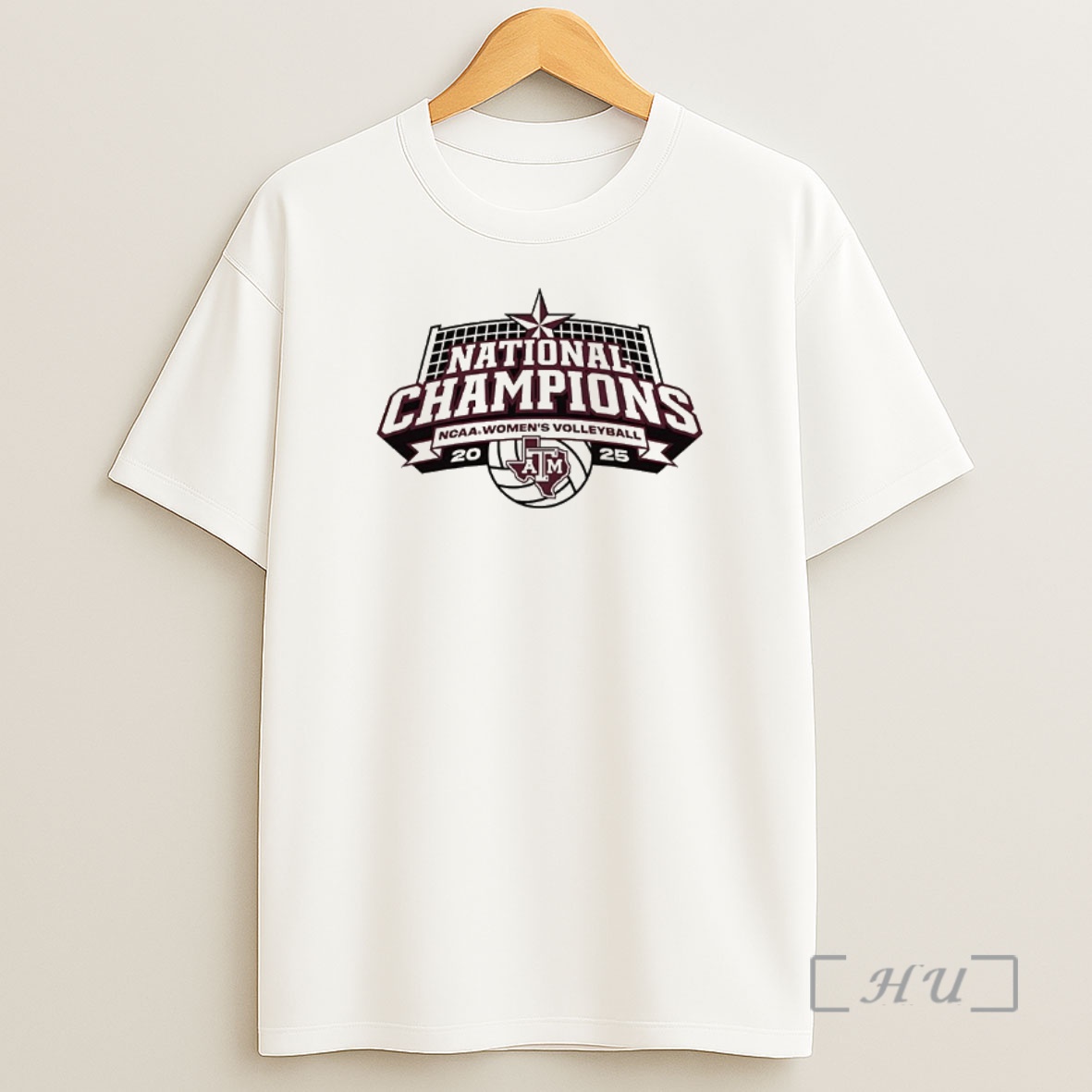 Officials Texas Am Ncaa Womens Volleyball 2025 National Champions Logo Shirt Sweatshirt Tee