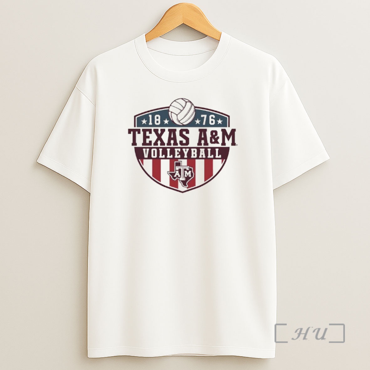 Officials Texas Am Volleyball 1876 Military Appreciation Shirt Sweatshirt Tee