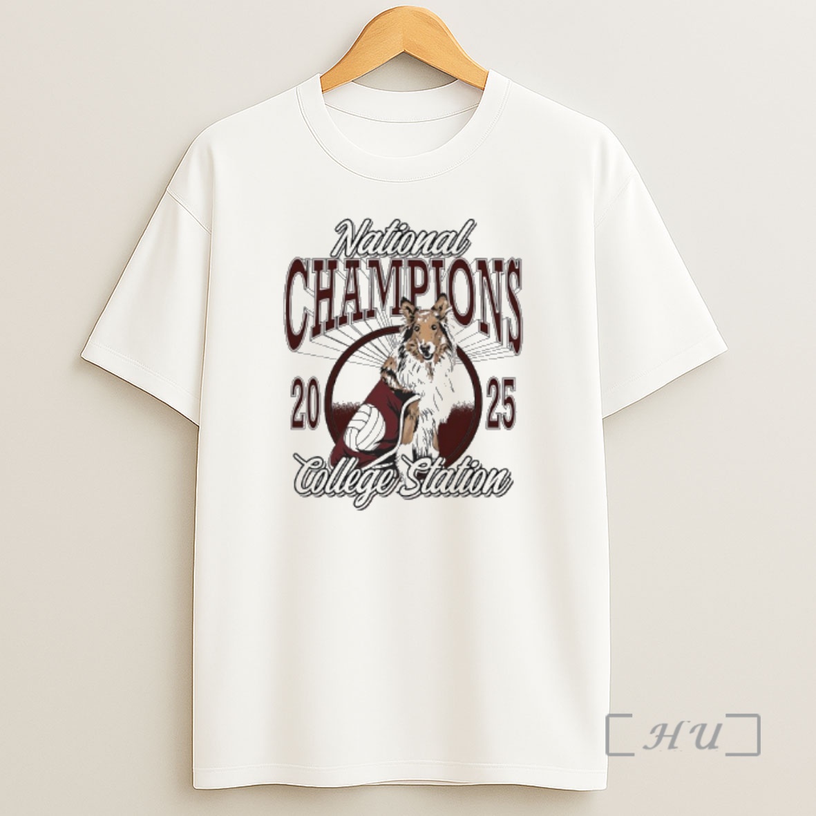 Officials Texas Am Womens Volleyball 2025 National Champions College Station Reveille Mascot Shirt Sweatshirt Tee