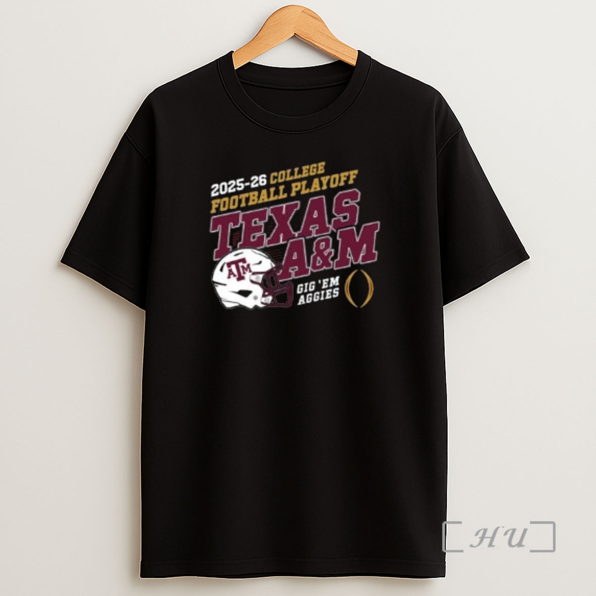 Officials Texas Am Aggies Cfp 25 26 Helmet Gig Em Aggies Circle Black Shirt Sweatshirt Tee