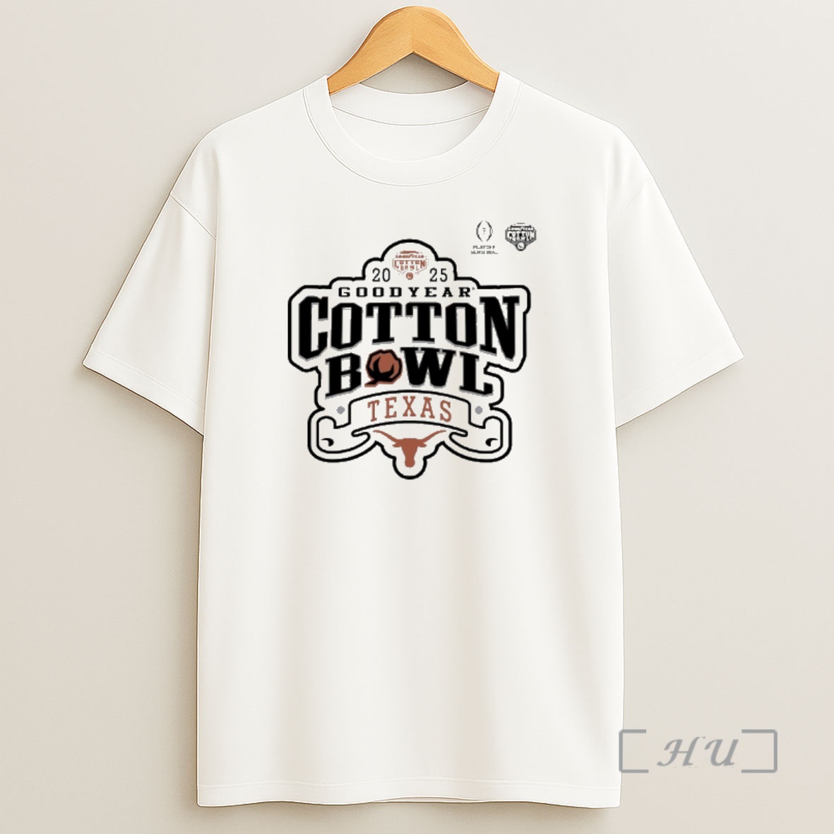Officials Texas Longhorn 2025 Goodyear Cotton Bowl Premium Shirt Sweatshirt Tee