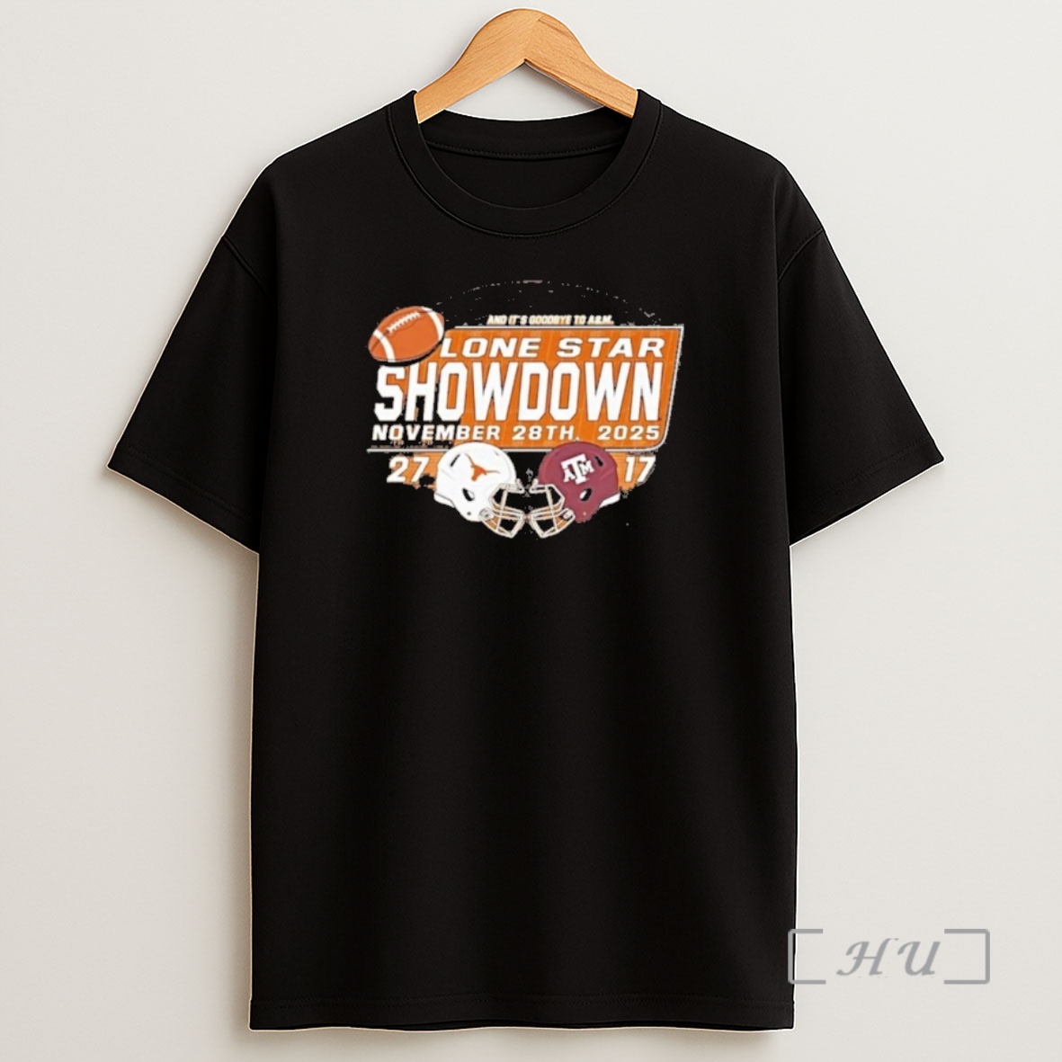 Officials Texas Longhorns 27 17 Texas Am Aggies 2025 Shirt Sweatshirt Tee