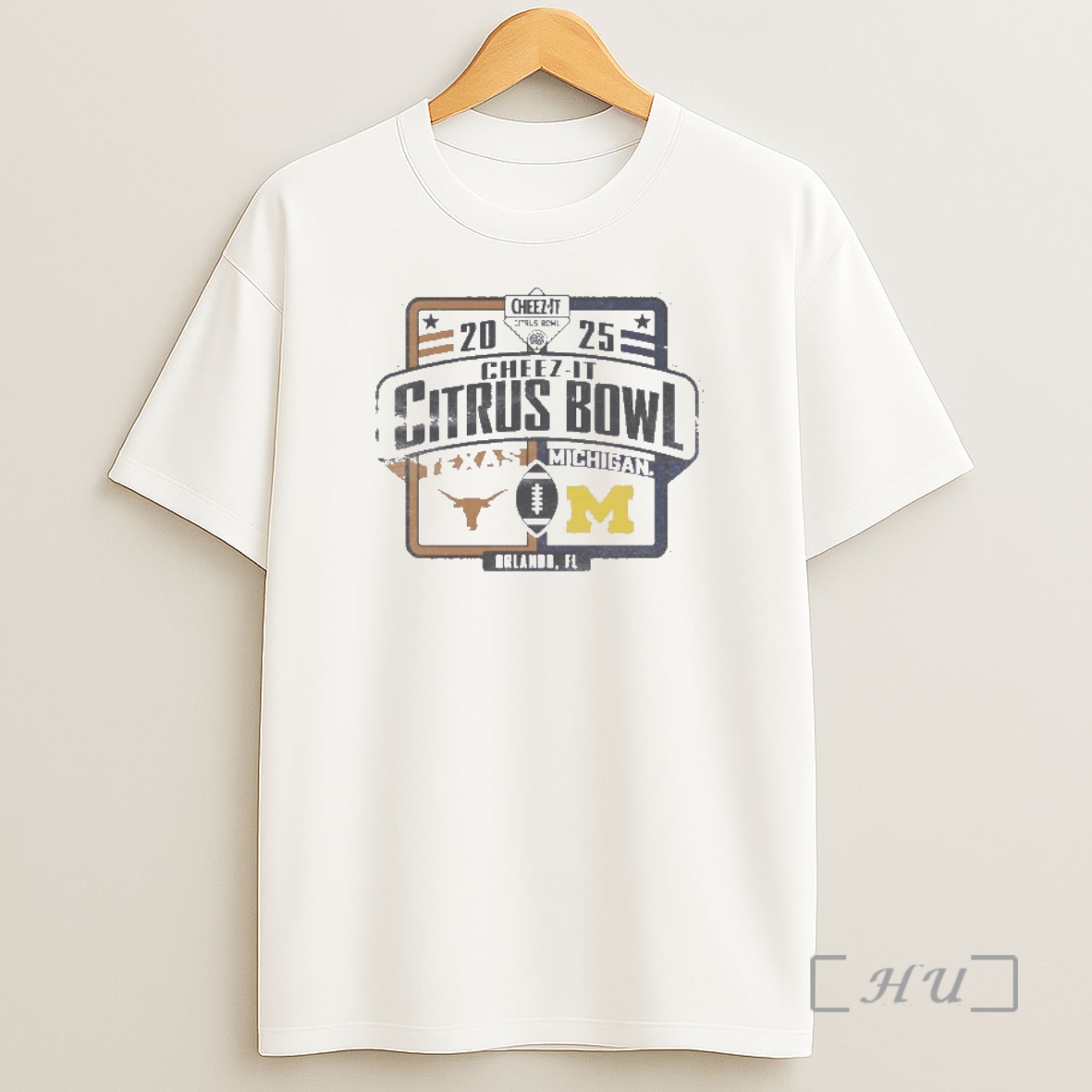 Officials Texas Longhorns Citrus Bowl Game Dueling Vs Michigan Shirt Sweatshirt Tee