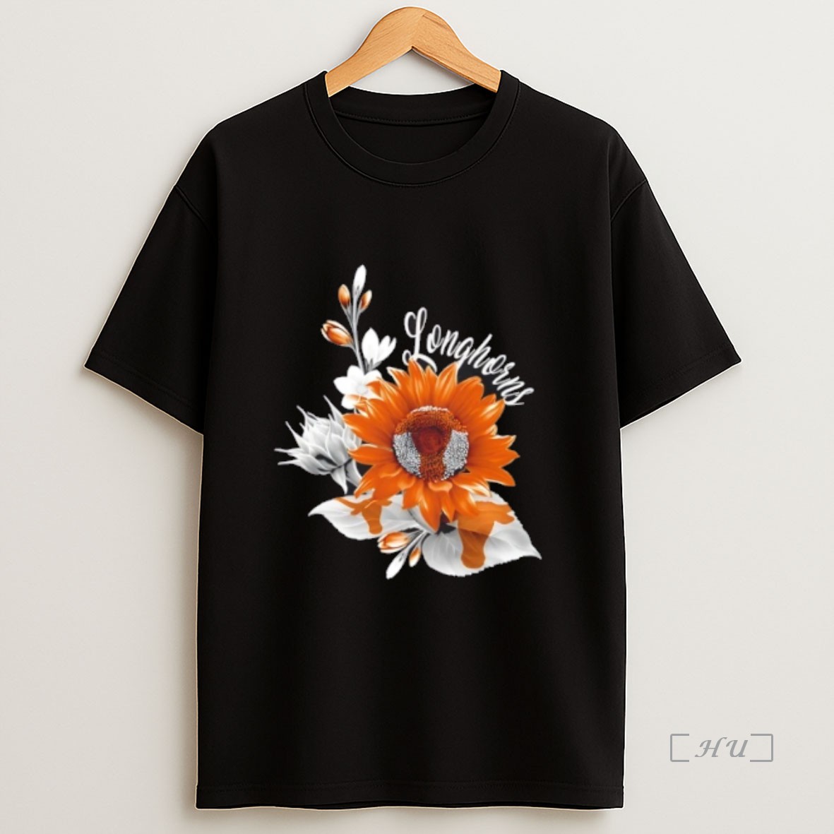 Officials Texas Longhorns Football X Sunflower Floral Premium Shirt Sweatshirt Tee