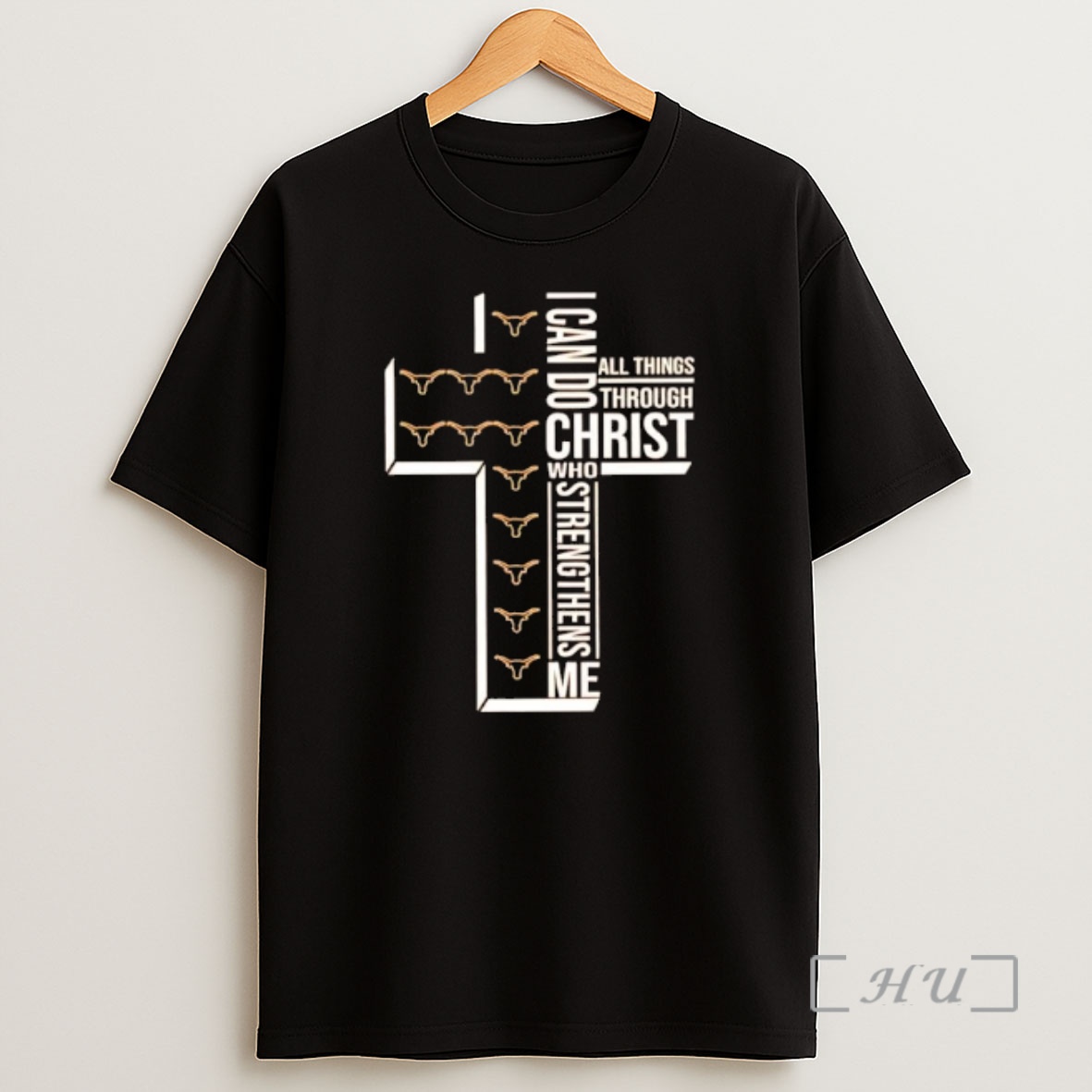 Officials Texas Longhorns I Can Do All Things Through Christ Who Strengthens Me Premium Shirt Sweatshirt Tee