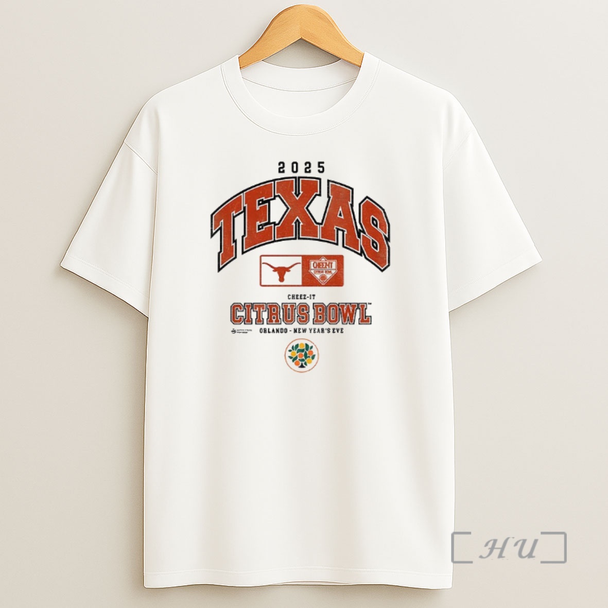 Officials Texas Longhorns Ncaa Division I Football Orlando Cheez It Citrus Bowl 2025 Premium Shirt Sweatshirt Tee