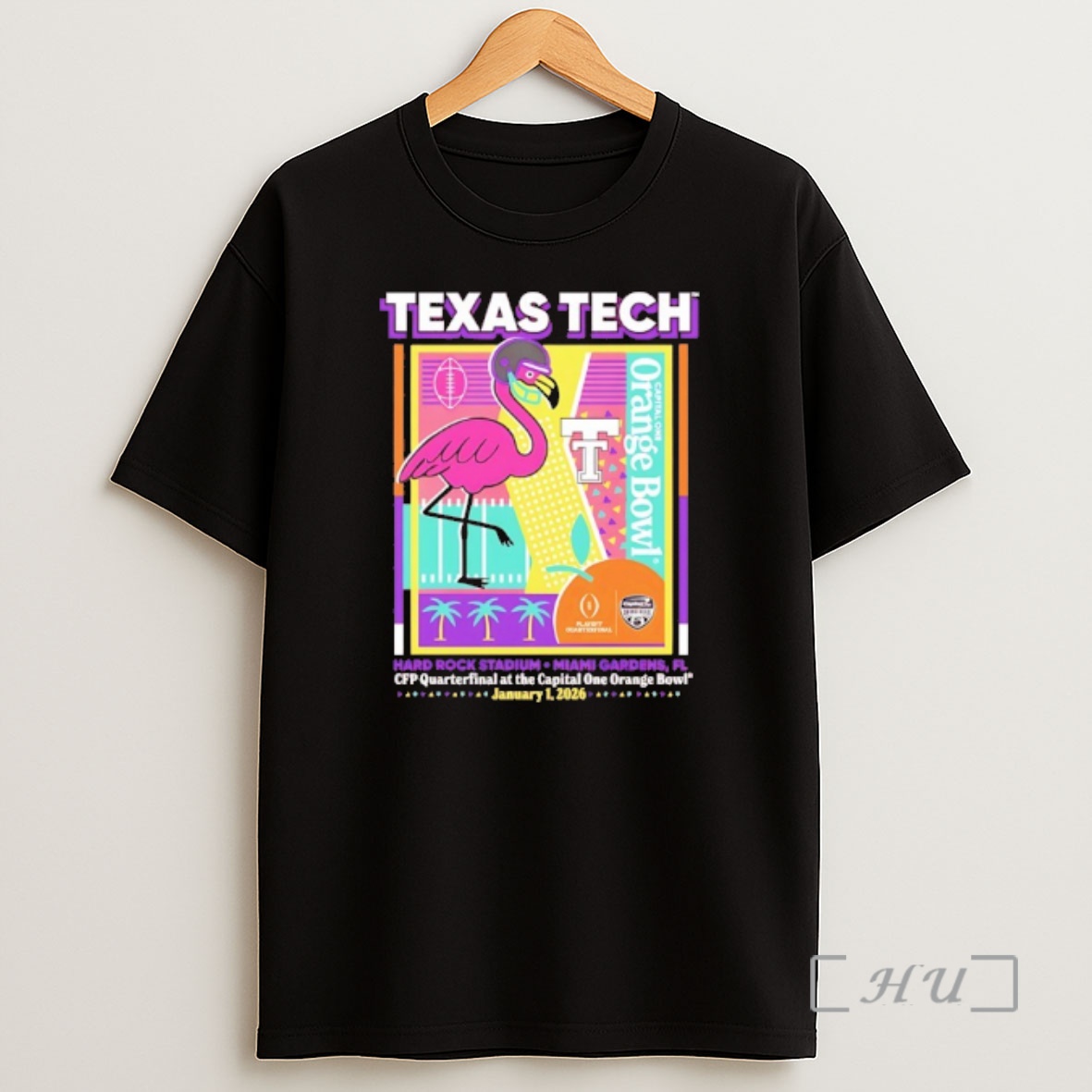 Officials Texas Tech 2025 Cfp Quarterfinal At The Capital One Orange Bowl Mingo Party Shirt Sweatshirt Tee