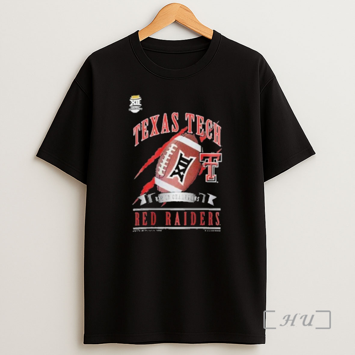 Officials Texas Tech Ball Big 12 Champions Red Raiders Shirt Sweatshirt Tee