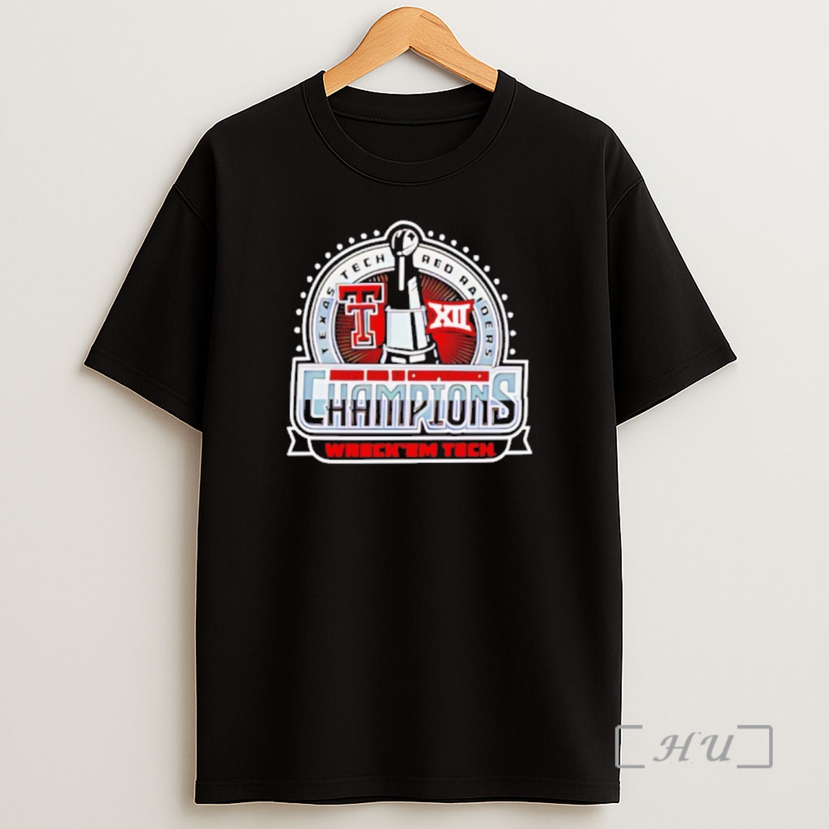 Officials Texas Tech Big 12 Championship Wreck Em Tech Shirt Sweatshirt Tee