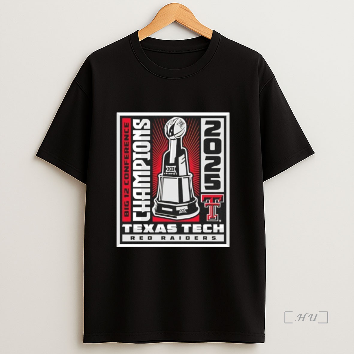 Officials Texas Tech Big 12 Conference Champions Winner Win Trophy Premium Shirt Sweatshirt Tee