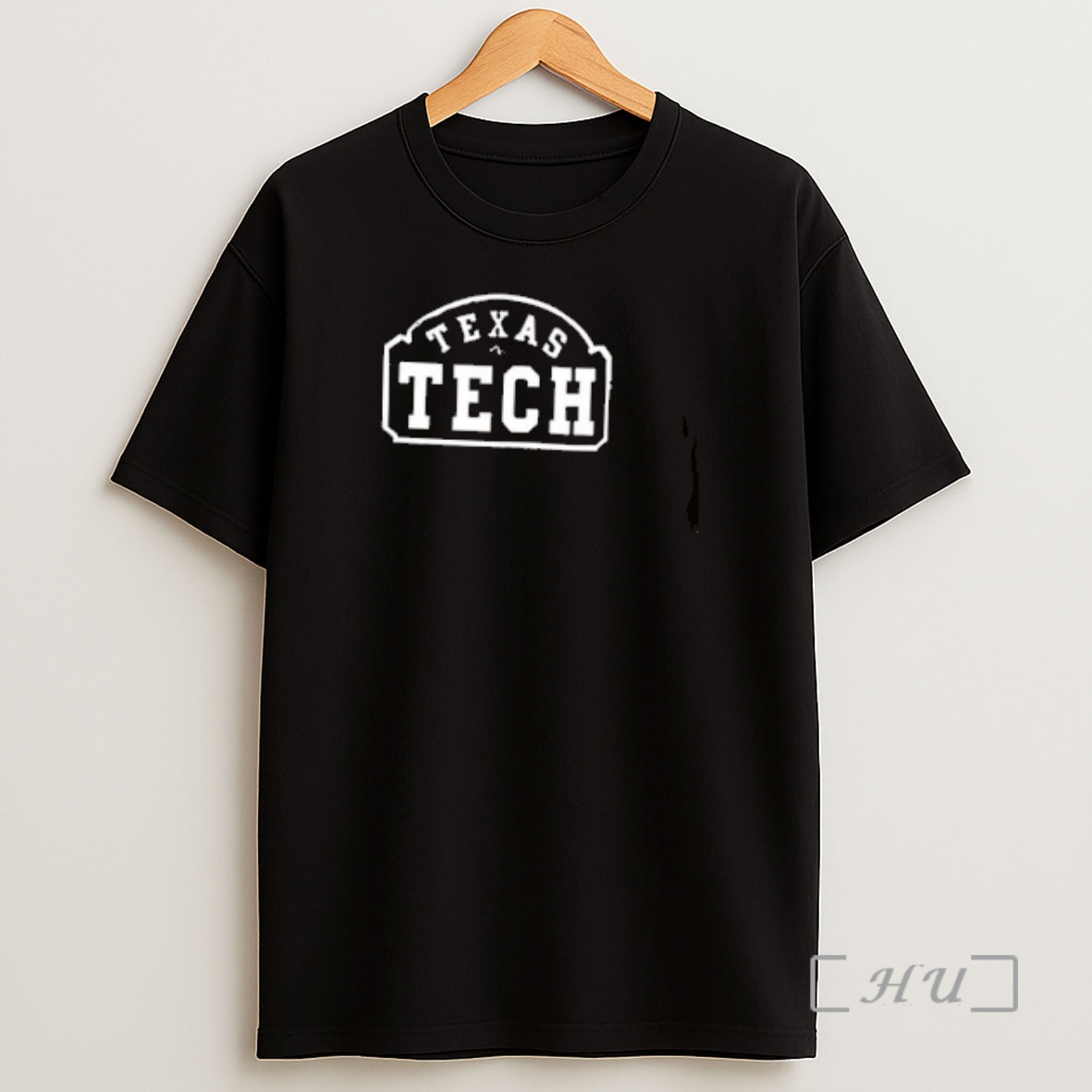 Officials Texas Tech Dark Horse Western Skully 2 Sided Premium Shirt Sweatshirt Tee