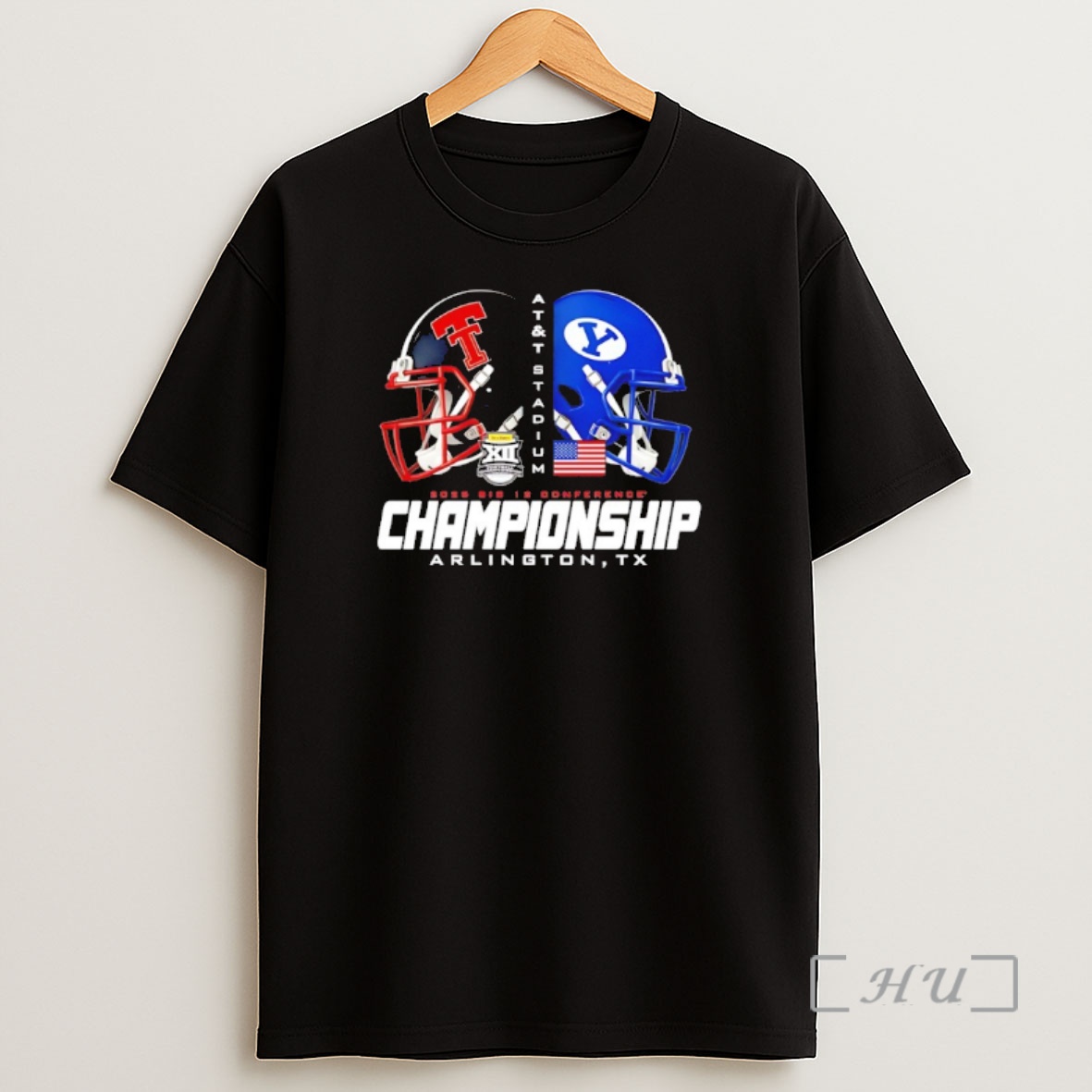 Officials Texas Tech Football 2025 Big 12 Conference Championship Helmet Premium Shirt Sweatshirt Tee