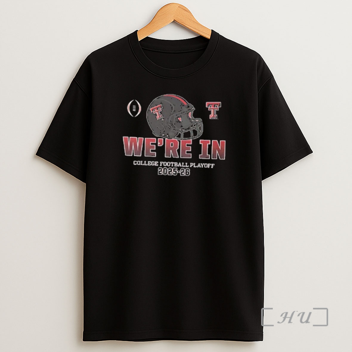 Officials Texas Tech Football College Football Playoff Were In 2025 2 Sided Shirt Sweatshirt Tee