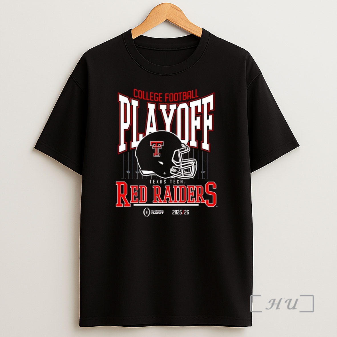 Officials Texas Tech Red Raiders 2025 26 College Football Playoff Cfp Helmet Premium Shirt Sweatshirt Tee