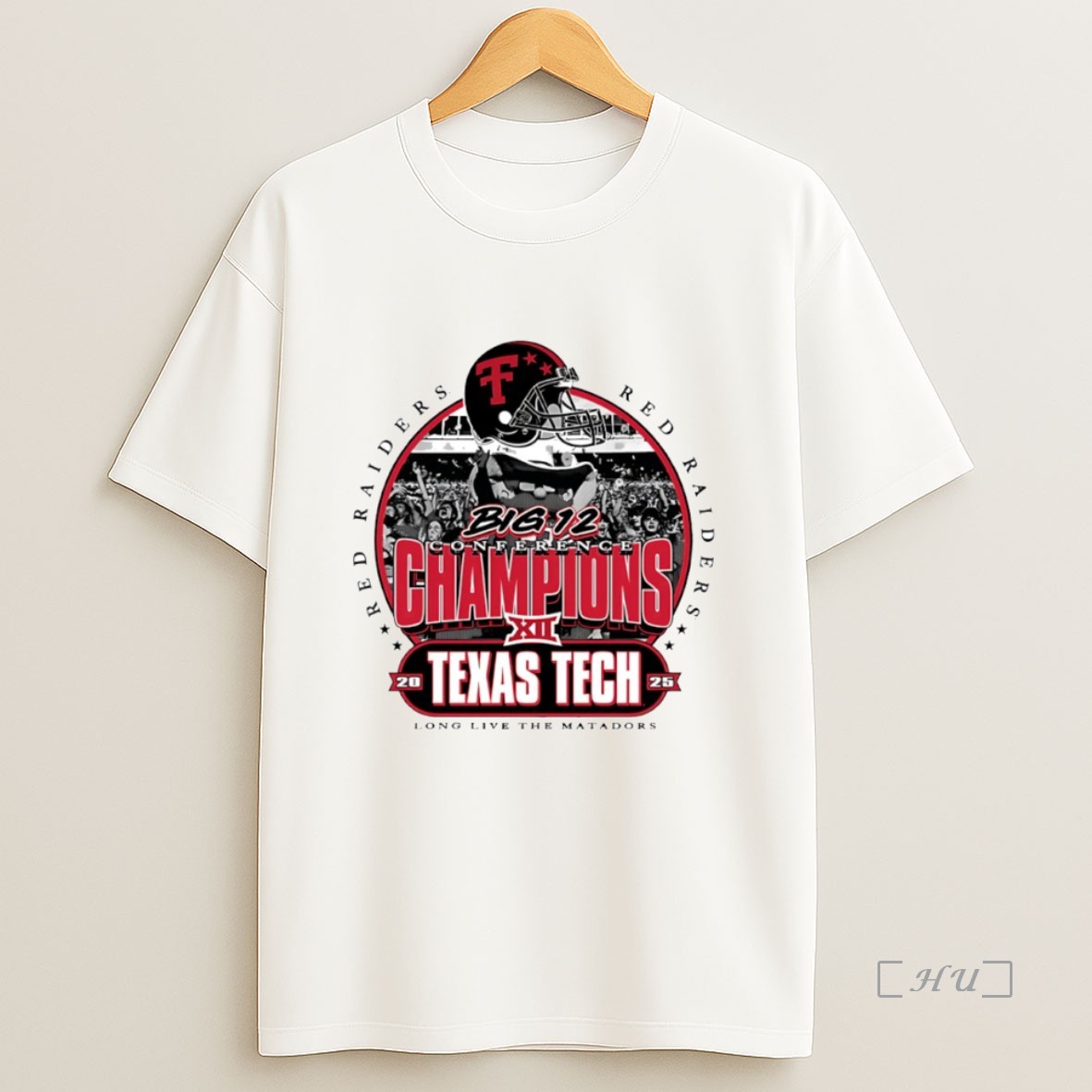 Officials Texas Tech Red Raiders 2025 Big 12 Conference Champions Long Live The Matadors Helmet Circle Premium Shirt Sweatshirt Tee