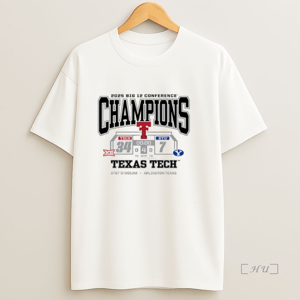 Officials Texas Tech Red Raiders 2025 Big 12 Conference Champions Score Premium Shirt Sweatshirt Tee