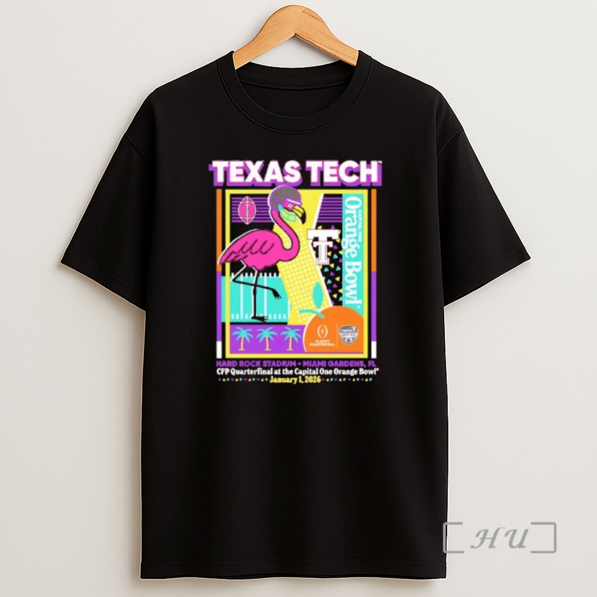 Officials Texas Tech Red Raiders 2025 Cfp Orange Bowl Postseason Shirt Sweatshirt Tee