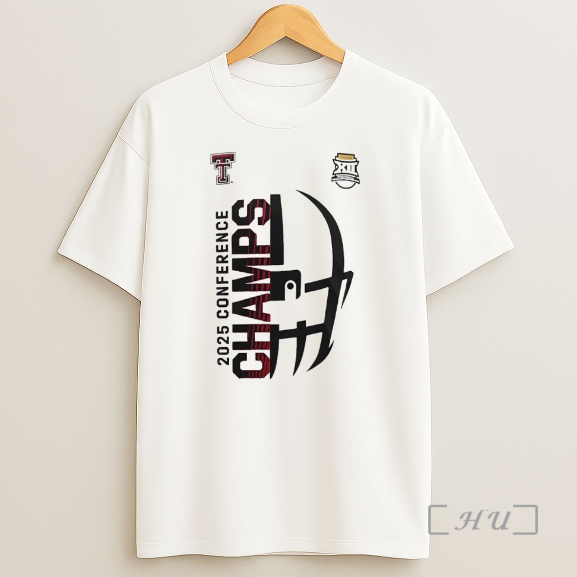 Officials Texas Tech Red Raiders 2025 Conference Champs 2 Sided Premium Shirt Sweatshirt Tee