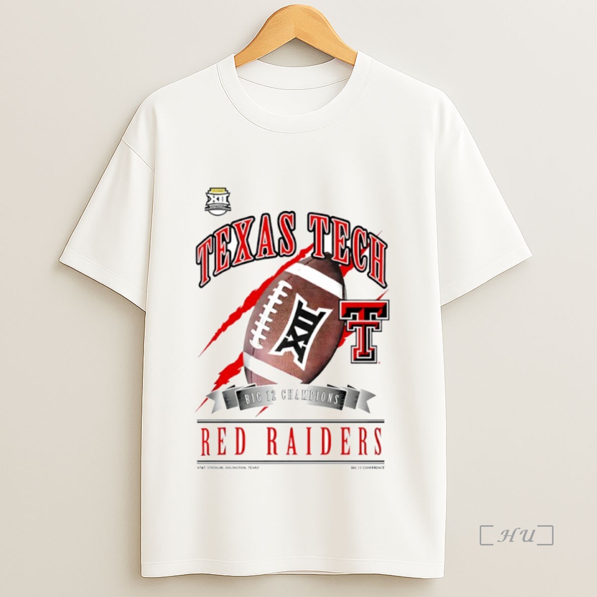 Officials Texas Tech Red Raiders Big 12 Champions 2025 Scratches Graphic Circle Premium Shirt Sweatshirt Tee