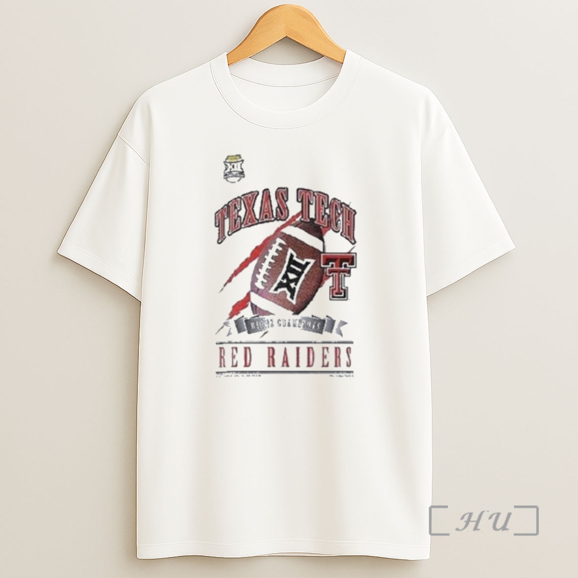 Officials Texas Tech Red Raiders Big 12 Football Champions 2025 Wreck Em Tech Shirt Sweatshirt Tee