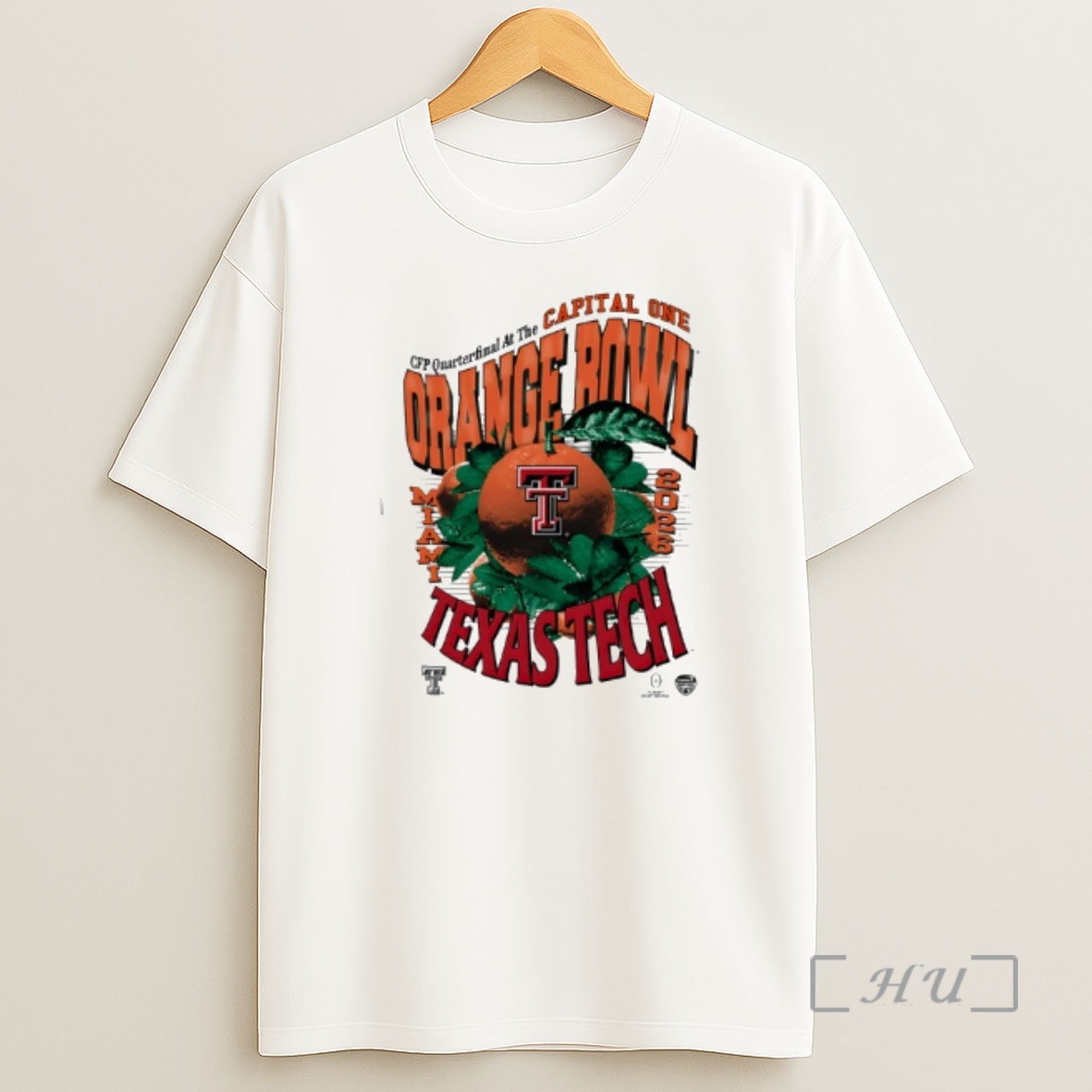 Officials Texas Tech Red Raiders Cfp Quarterfinal At The Capital One Orange Bowl 2026 Shirt Sweatshirt Tee