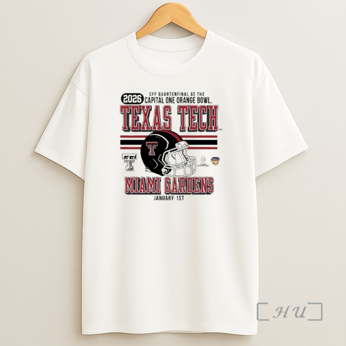 Officials Texas Tech Red Raiders Cfp Quarterfinal At The Capital One Orange Bowl Miami Gardens Shirt Sweatshirt Tee