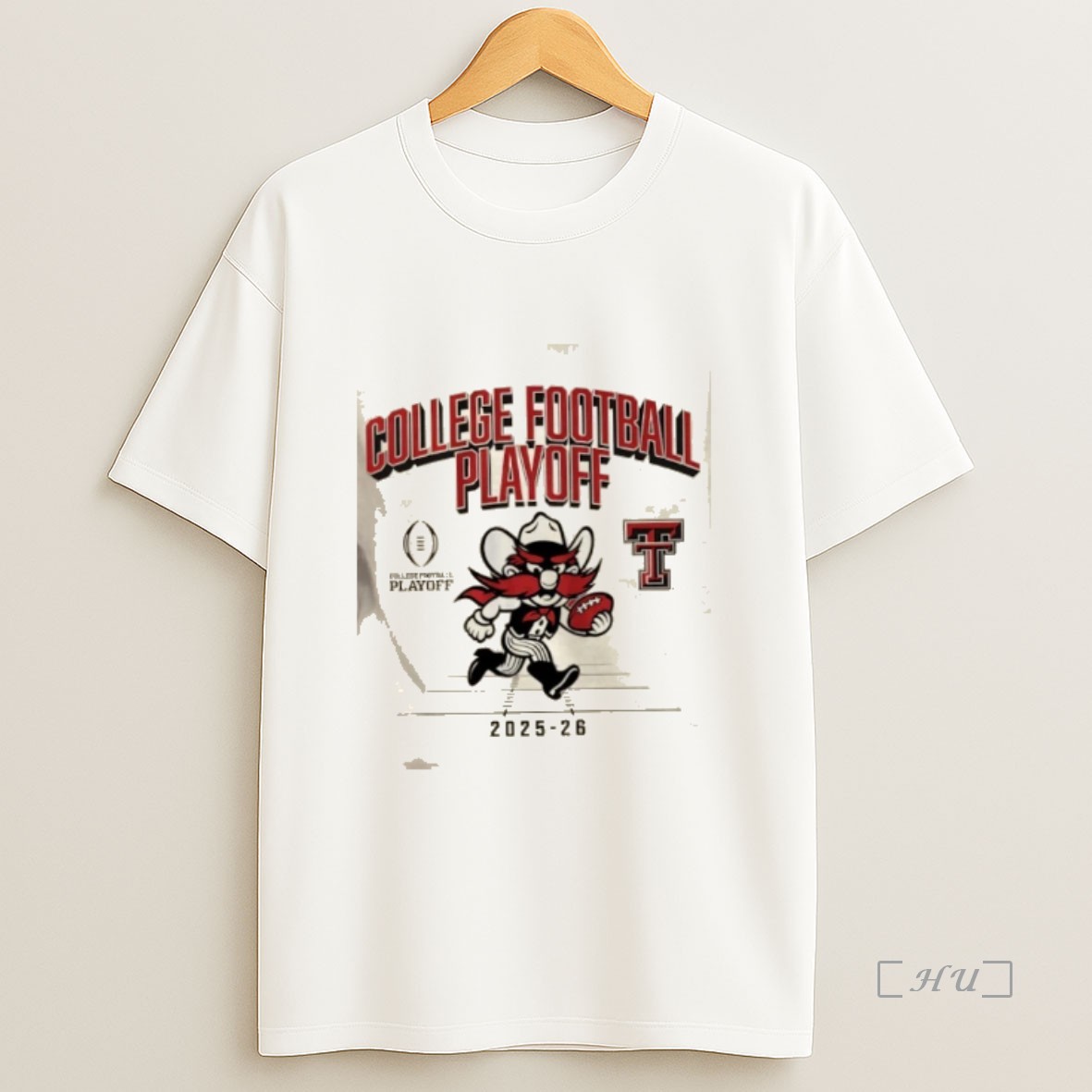 Officials Texas Tech Red Raiders Football 2025 Cfb Playoff Mascot Premium Shirt Sweatshirt Tee