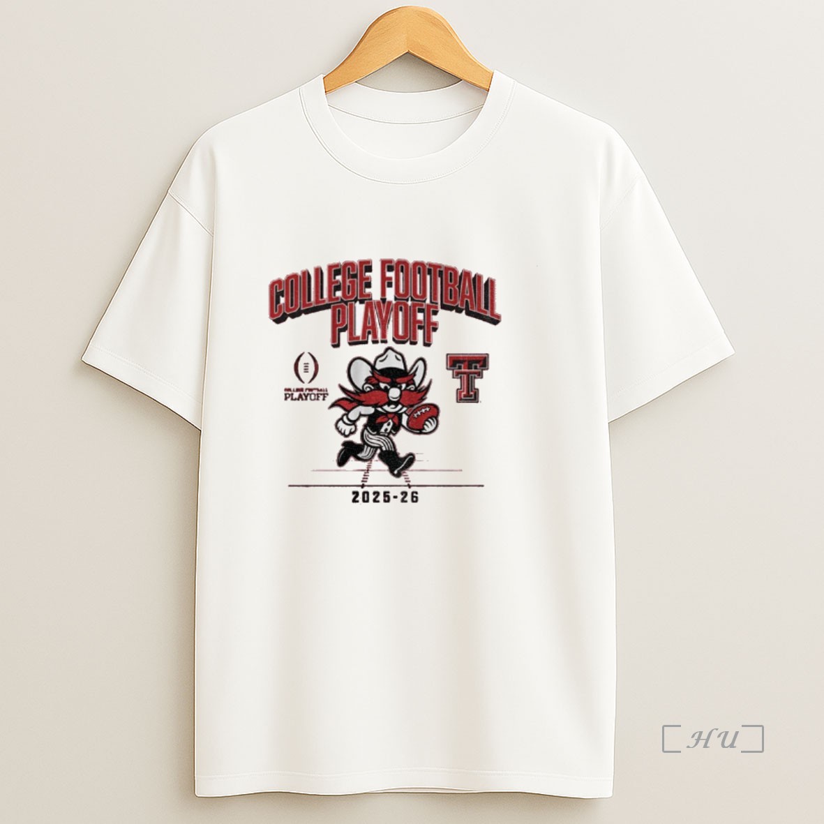 Officials Texas Tech Red Raiders Football 2025 Cfp Mascot Premium Shirt Sweatshirt Tee