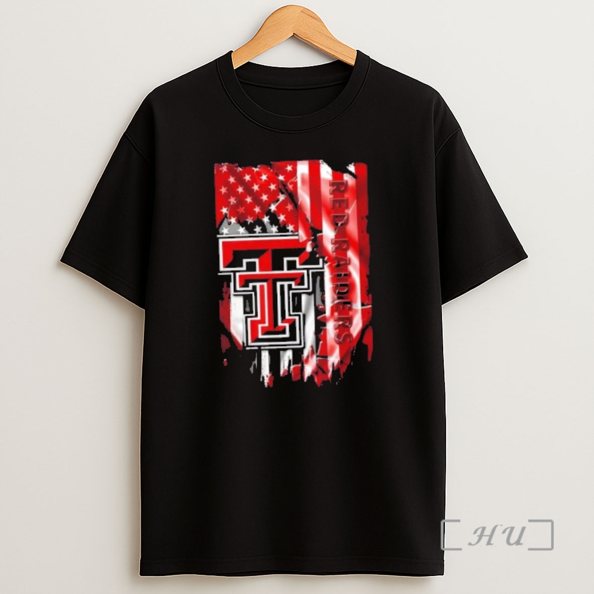 Officials Texas Tech Red Raiders Football X American Flag Shirt Sweatshirt Tee