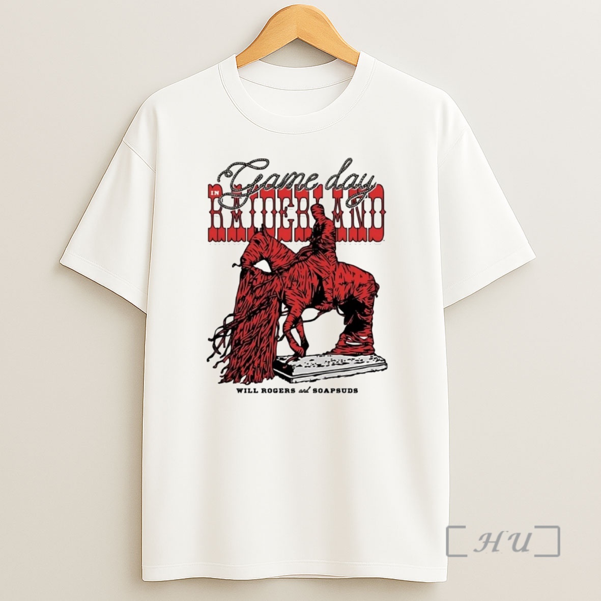 Officials Texas Tech Red Raiders Gameday Raiderland Will Rogers And Soapsuds Shirt Sweatshirt Tee