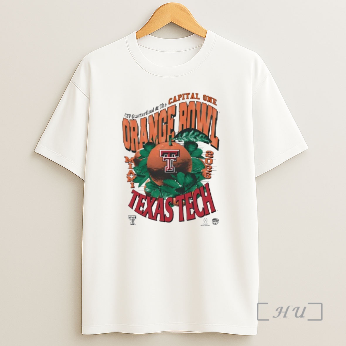 Officials Texas Tech Red Raiders Orange Bowl Game College Football Playoff Miami 2026 Shirt Sweatshirt Tee