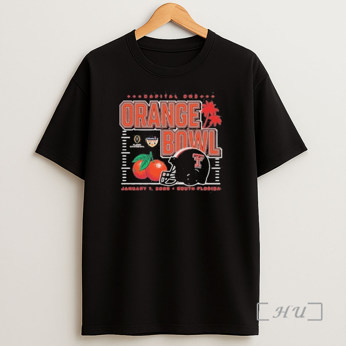 Officials Texas Tech Red Raiders Orange Bowl South Florida Shirt Sweatshirt Tee