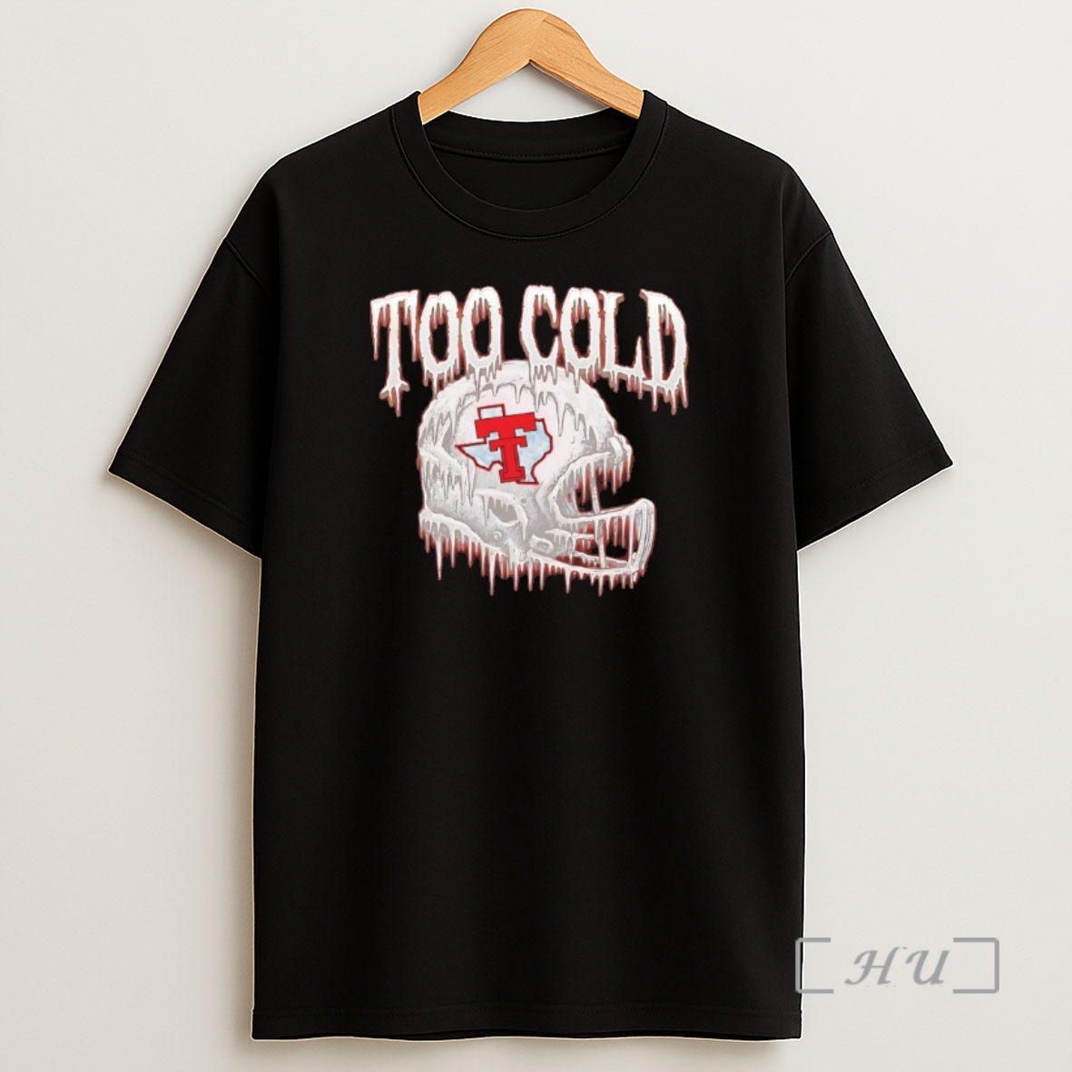 Officials Texas Tech Red Raiders Too Cold Football Helmet Premium Shirt Sweatshirt Tee