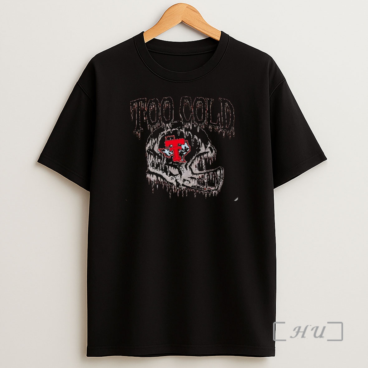 Officials Texas Tech Red Raiders Too Cold Helmet Christmas Premium Shirt Sweatshirt Tee