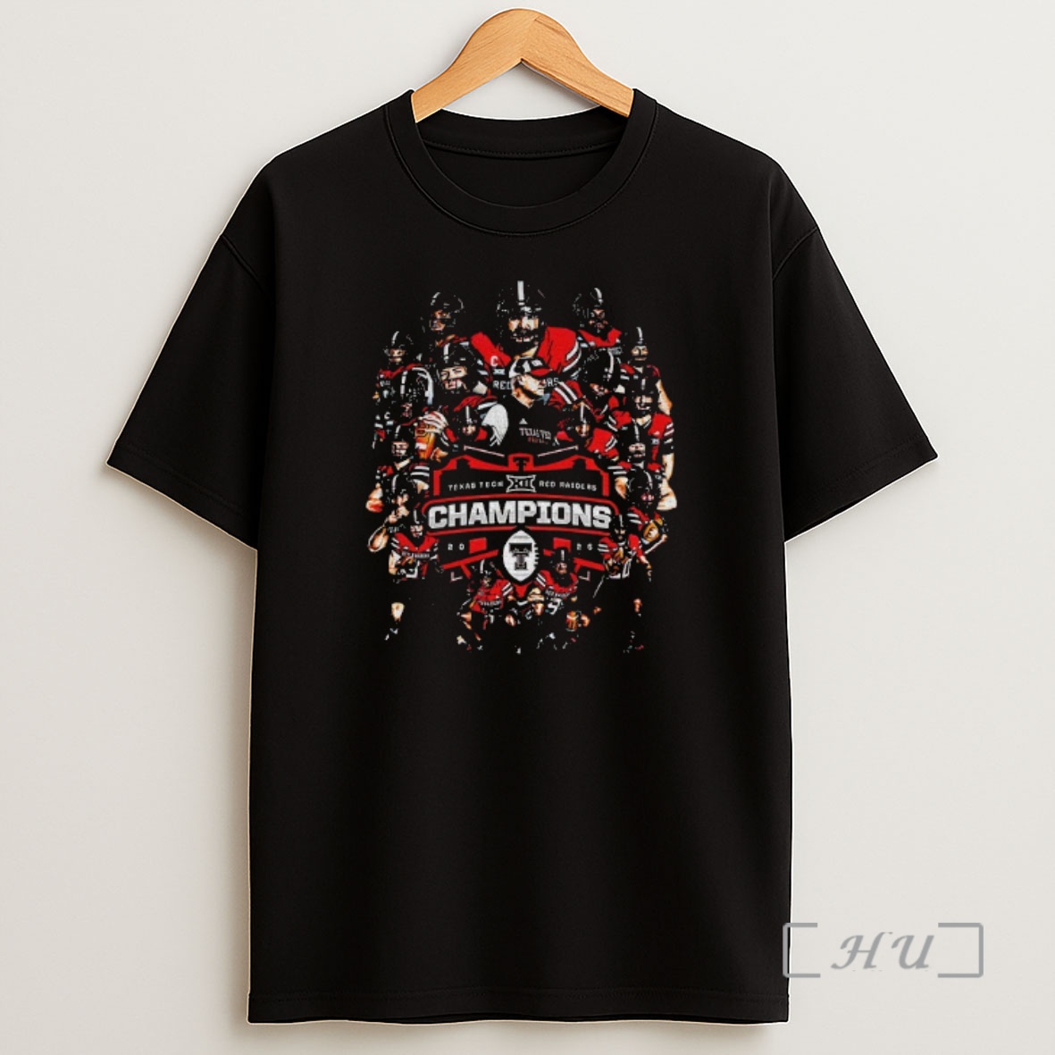 Officials Texas Tech Red Raiders Football Big 12 Champs Graphic Premium Shirt Sweatshirt Tee