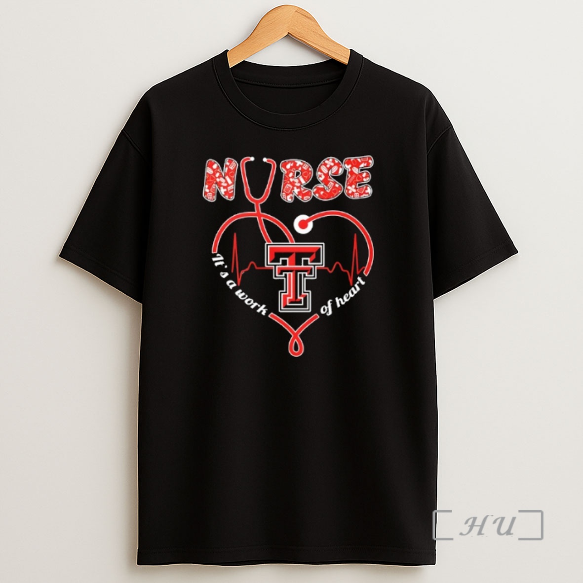 Officials Texas Tech Red Raiders Football Nurse Its A Work Of Heart Shirt Sweatshirt Tee