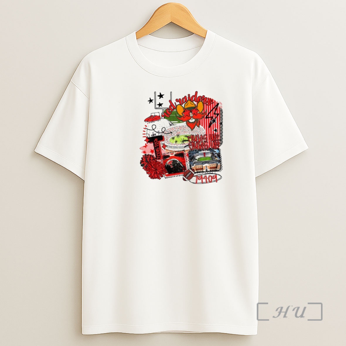 Officials Texas Tech Red Raiders Mascot Game Day Football 2025 Guns Up 79409 Shirt Sweatshirt Tee