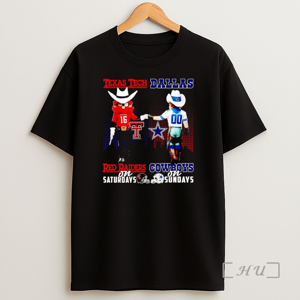 Officials Texas Tech Red Raiders On Saturdays Dallas Cowboys On Sundays Mascot Premium Shirt Sweatshirt Tee